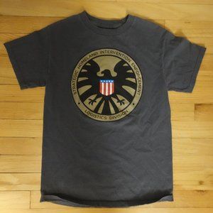 Agents Of Shield Madallion Logo Marvel Comics T-Shirt